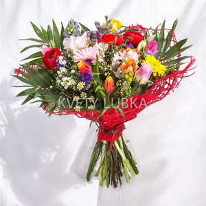 RED MIX FLOWERS