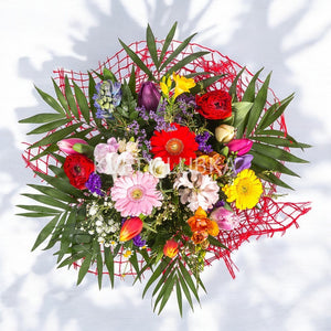RED MIX FLOWERS